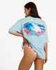 BILLABONG LADIES OCEAN 73 TEE - DUSK BLUE