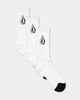 VOLCOM MENS FULL STONE SOCK 3 PACK - WHITE