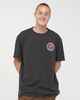 MAD HUEYS PLANK CAPTAIN S/S TEE - BLACK