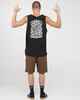 MAD HUEYS SHIELD FK OFF TANK - BLACK
