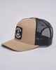 MAD HUEYS OG ANCHOR TWILL TRUCKER CAP - TAN