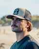 MAD HUEYS OG ANCHOR TWILL TRUCKER CAP - TAN