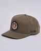 MAD HUEYS SHIELD FK OFF TWILL SNAPBACK CAP - OLIVE