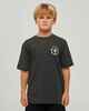 MAD HUEYS BOYS SHRED DEAD S/S TEE - VINTAGE BLACK
