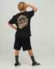 MAD HUEYS BOYS DRAGON CAPTAIN S/S TEE - BLACK