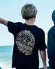 MAD HUEYS BOYS DRAGON CAPTAIN S/S TEE - BLACK