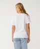 RIPCURL LADIES BOSSA NOVA RELAXED TEE - WHITE