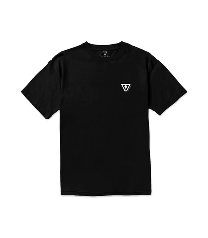 VISSLA MENS ESTABLISHED SWELL ORGANIC S/S TEE - BLACK