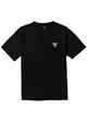 VISSLA MENS ESTABLISHED SWELL ORGANIC S/S TEE - BLACK