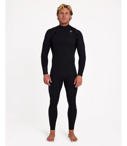 BILLABONG MENS 3/2 FURNACE REVOLUTION CHESTZIP STEAMER - BLACK
