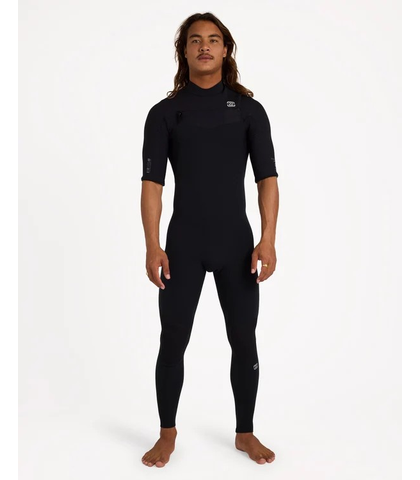 BILLABONG MENS 2/2 FURNACE REVO SHORTARM CZ STEAMER - BLACK
