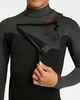 BILLABONG BOYS 3/2 ABSOLUTE CHESTZIP STEAMER - TAR BLACK