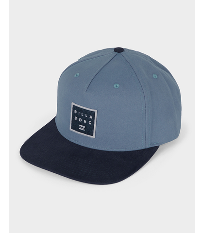 BILLABONG BOYS STACKED SNAPBACK CAP - BLUE
