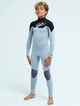 QUIKSILVER BOYS 3/2 YOUNG GUNS CHESTZIP STEAMER - QUARRY