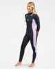 ROXY LADIES 3/2 RISE NATURAL CHESTZIP STEAMER - VIOLA