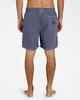 BILLABONG MENS ALL DAY OVERDYE LAYBACK BOARDSHORT - DUSTY NAVY