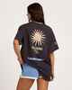 BILLABONG LADIES PARADISE 73 TEE - BLACK SANDS