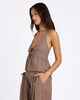 VOLCOM LADIES HALTBAE TOP - EARTH