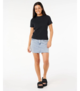 RIPCURL LADIES CLASSIC FITTED S/S TEE - BLACK