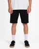 VOLCOM MENS SOLVER LITE 5 POCKET WALKSHORT - BLACK