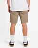 VOLCOM MENS SOLVER LITE 5 POCKET WALKSHORT - BRINDLE