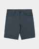 VOLCOM MENS SOLVER LITE 5 POCKET WALKSHORT - DARK SLATE