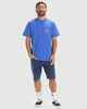 QUIKSILVER MENS AQUA CULT DENIM SHORT - AGED 