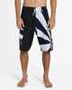 BILLABONG MENS AI RISING SUN PRO BOARDSHORT - BLACK / WHITE
