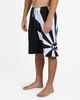 BILLABONG MENS AI RISING SUN PRO BOARDSHORT - BLACK / WHITE