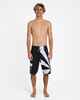 BILLABONG MENS AI RISING SUN PRO BOARDSHORT - BLACK / WHITE