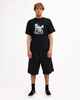 BILLABONG MENS CANDO STAR DENIM SHORTS - BLACK