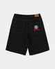 BILLABONG MENS CANDO STAR DENIM SHORTS - BLACK