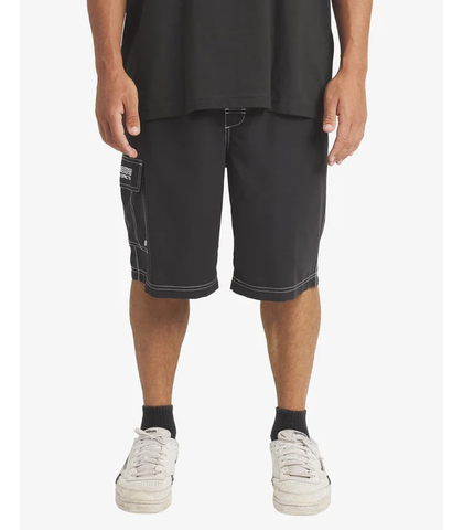 BILLABONG MENS THROW ON' BOARDSHORT - BLACK