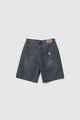 XLARGE BAGGY 91 BULL DENIM SHORT - FADED BLACK
