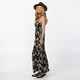 O'NEILL LADIES LILLIE BALI FLORAL DRESS - BLACK