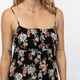 O'NEILL LADIES LILLIE BALI FLORAL DRESS - BLACK