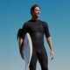 O'NEILL MENS 2MM HYPERFREAK S/S CHESTZIP STEAMER- BLACK