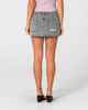 RUSTY LADIES FLIP MOMMY LOW RISE MINI DENIM SKIRT - LDN SMR / BBP
