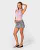 RUSTY LADIES FLIP MOMMY LOW RISE MINI DENIM SKIRT - LDN SMR / BBP
