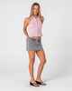 RUSTY LADIES FLIP MOMMY LOW RISE MINI DENIM SKIRT - LDN SMR / BBP