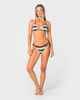 RUSTY LADIES PACK CITY BRAZILIAN TIE BIKINI PANT - AQUA