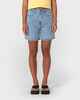 RUSTY LADIES CYPRUS HIGH 2.0 DENIM SHORT - TRUE BLUE