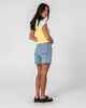 RUSTY LADIES CYPRUS HIGH 2.0 DENIM SHORT - TRUE BLUE