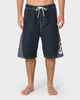 RUSTY MENS CARNAGE HYBRID WAIST BOARDSHORT - BLACK 1