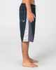 RUSTY MENS CARNAGE HYBRID WAIST BOARDSHORT - BLACK 1