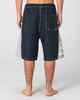 RUSTY MENS CARNAGE HYBRID WAIST BOARDSHORT - BLACK 1