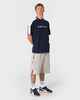 RUSTY MENS 8-BALL ELASTIC WAIST CARGO SHORT - STONE GREY
