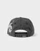 RUSTY MENS BRAIN DAMAGE SKATE CAP - BLACK