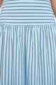 HUFFER LADIES STRIPE ASHTON SKIRT - BAY BLUE