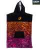 CREATURES GROMS PONCHO - FLURO RED